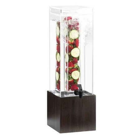 

Cal Mil 1527-3INF-96 3 gal Midnight Bamboo Infusion Beverage Dispenser - 8.125 x 9.75 x 25.75 in.