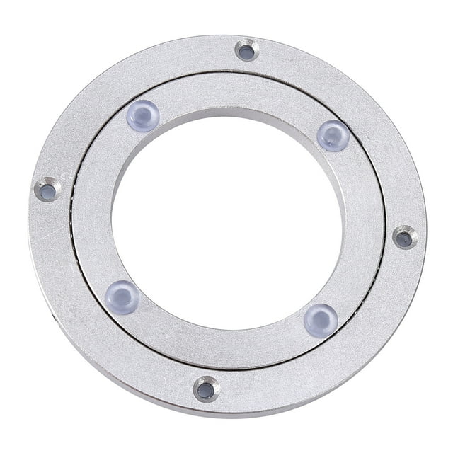 Rodamiento de Placa Giratoria de Aleación de Aluminio, Rodamiento Lazy Susan Giratorio de Alta Resistencia, Placa Giratoria Suave, Para Decoración de Pasteles, Soporte para