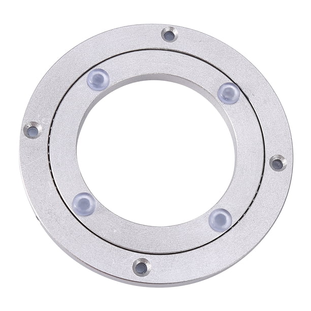 Rodamiento de Placa Giratoria de Aleación de Aluminio, Rodamiento Lazy Susan Giratorio de Alta Resistencia, Placa Giratoria Suave, Para Decoración de Pasteles, Soporte para