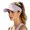 Purple, variant on Breathable Sun Hat for Outdoor Activities Wide Brim UPF 50+ Sun Lightweight Adjustable Summer Hiking Cycling Running Roll up Beach Hat Hiking Visors for Women Tennis Baseball Cap Visor Men