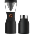 ASOBU 40ounce Cold Brew Insulated Portable Coffee Maker (Black) & 17
