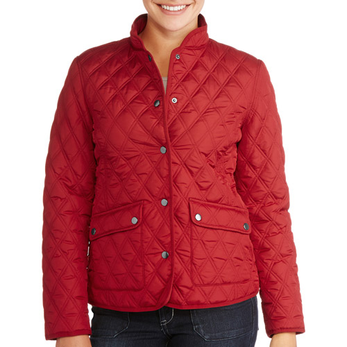 Faded Glory Quilted Jacket - Walmart.com