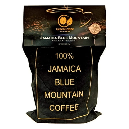 1LB. 100% Jamaica Jamaican Blue Mountain Roasted Coffee - City Roast, 1lb Bag