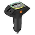thumbnail image 1 of SPRING Car Fast Charger Adapter Car MP3 Player FM Transmitter Wireless Handsfree Is black, 1 of 7