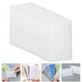 thumbnail image 4 of Shisuyan Clear Badge Holders White 100Pcs 3.7X2.4In, 4 of 9