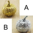 thumbnail image 4 of de calabaza de simulación de Halloween Acción de Gracias de espuma artificial pequeñas calabazas accesorios de decoración de fiesta 12 Piezas seitruly HA8722-01B, 4 of 6
