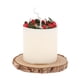 thumbnail image 2 of Velas perfumadas artesanales de cera de soja para aromaterapia con base de madera. Bola roja, 2 of 9