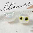 thumbnail image 3 of Necvior Cartoon Big Eyed Cat Bead Acrylic 3D Cat Head Loose Spacer Bead DIY Handmade Bracelet Necklace Jewelry Gift Accessory, 3 of 17
