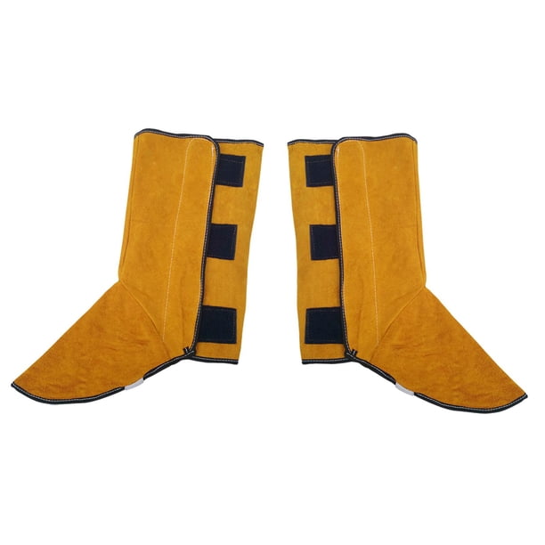 Paquete de 2 cubiertas para botas de soldadura, pala para soldar, accesorios resistentes al calor, cubiertas para zapatos de soldadura para procesamie