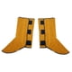 thumbnail image 1 of Paquete de 2 cubiertas para botas de soldadura, pala para soldar, accesorios resistentes al calor, cubiertas para zapatos de soldadura para procesamie, 1 of 8
