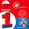 thumbnail image 3 of Piñata RUISUER Spider número 1 de 40 cm con barra y confeti, 3 of 7