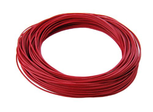 30 AWG Gauge Silicone Wire Spool Fine Strand Tinned Copper 100' each Red & Black 