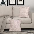 thumbnail image 3 of Navy Blue and Cream Floral Pillow Covers 18x18 Inch Set of 2 Vintage Flower Outdoor Decorative Throw Pillows Blue Small Floral Print Rustic Farmhouse Pillowcases Cotton Linen Cushion Covers for Couch, 3 of 6