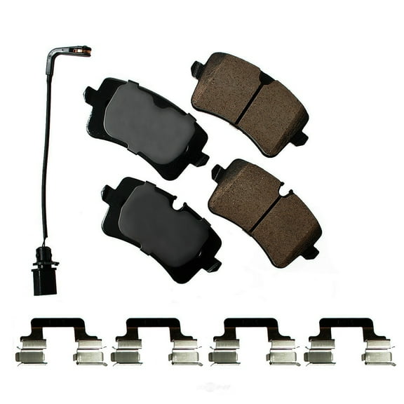 Disc Brake Pad Set Fits select: 2017-2021 PORSCHE MACAN, 2012-2019 AUDI A6