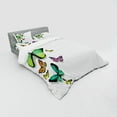 thumbnail image 3 of Ambesonne Colorful Bedding Set 3 Pcs, Bohem Wild Butterflies, Twin XL, Multicolor, 3 of 3