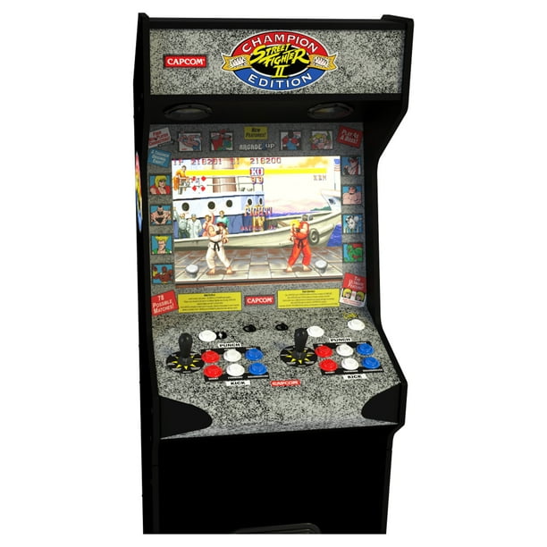 Arcade1Up Street Fighter II CE HS-5 Deluxe Stand-Up Cabinet