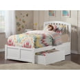 thumbnail image 2 of Richmond Platform Bed with Flat Panel Foot Board and 2 Urban Bed Drawers, 2 of 7