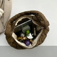 thumbnail image 3 of GASTROPOD Puffer Tote Bag,Wide Range of Uses Puffer Bag,Large Capacity Shoulder Bag,Aqua, 3 of 4