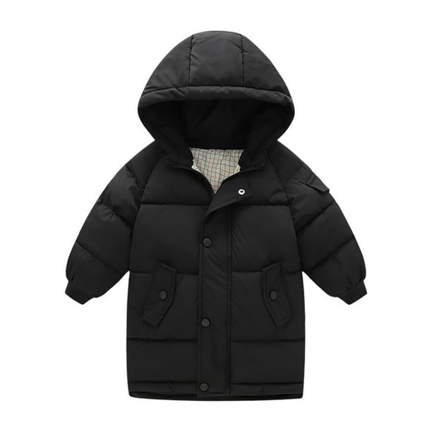 Autumn Winter Clothes Kids Baby Warm Coats Toddler Kids Little Girls Winter Solid Coats