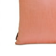 thumbnail image 6 of The HomeCentric Decorative Throw Pillow cover Peach & Coral Pack of 2, 16"x16" (40x40 cm) Art Silk Solid & Two Tone Silk Pillowcase For Sofa Chouch, Hotels, living, Bed Room Modern-Peach Coral Luxury, 6 of 9