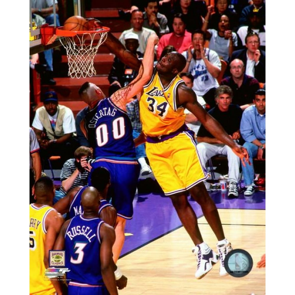 Shaquille O'neal 1997-98 Action Photo Print - Walmart.com - Walmart.com