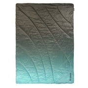Klymit Horizon Backpacking Lightweight Water-Resistant Camping Blanket, Blue