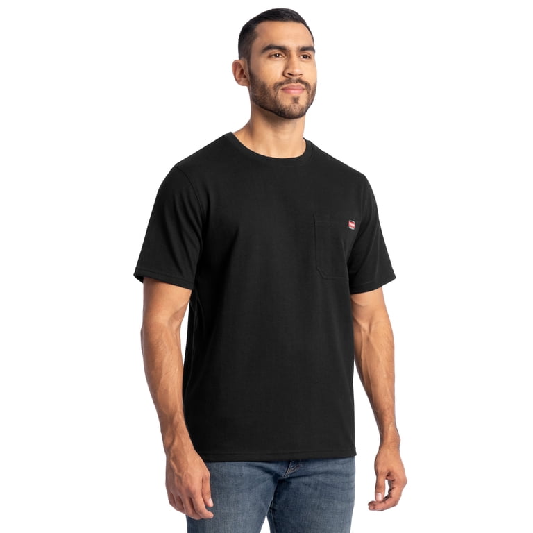 Wrangler Men's Short Sleeve Heavyweight Pocket Crew Shirt photo 5