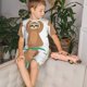 thumbnail image 4 of Balery Cute Sloth In Yoga Pose Tree Conjunto de Pijama Infantil de Manga Corta con Estampado – Ropa de Dormir de Algodón Suave-Large, 4 of 6