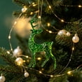 thumbnail image 4 of Kraoden Metal Deer Ornaments for Christmas Tree Decorations, Electroplated Iron Art Holiday Hangings, Elegant Table Decor for Home and Seasonal Layouts, Ideal Gift for Festive Occasions, 4 of 6