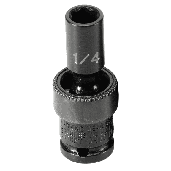 Grey Pneumatic 1/4" Surface Drive x 1/4" Standard Universal Socket