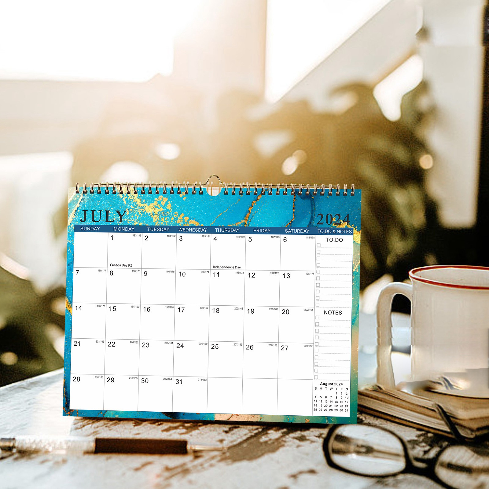 Stay Organized & Stylish: Trendy 2024 2025 Calendar For Productive ...