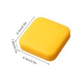 thumbnail image 2 of Mini Pill Case Holder 2 Mini Cute Daily Pills Grids Daily Pills Storage Box Portable Travel Containers Dispenser Household for Purse Handbag Yellow, 2 of 6
