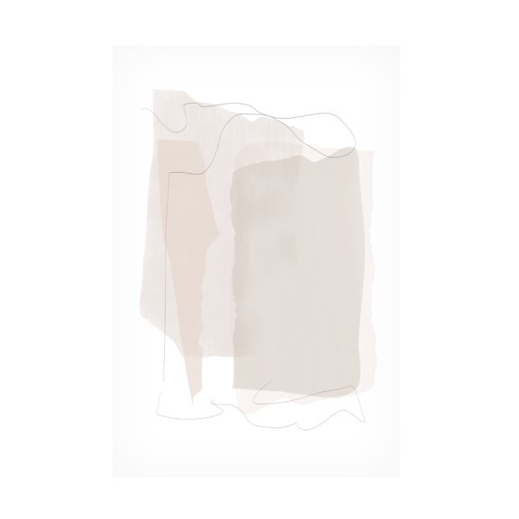 Trademark Fine Art Melloi Art Prints Abstract 7 Canvas Wall Art