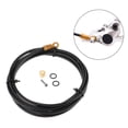 thumbnail image 4 of Bicycle Hydraulic Disc Brake Hose Kit Brake Hoses Connecting with Olive Insert Connector Golden, 4 of 9