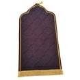 thumbnail image 3 of GUOOL Arch Shape Flannel Prayer Rug, Carpet Praying Mat Salat Rug Doormat Area Rug Non Amaranth Large, 3 of 7