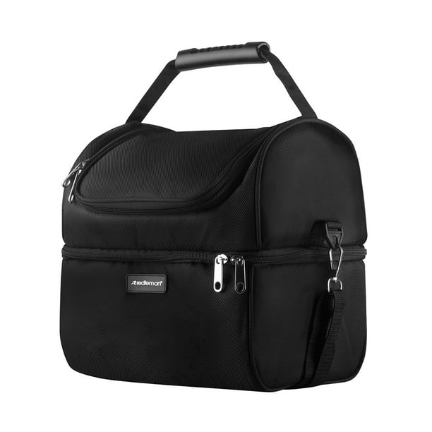 Lonchera Térmica Redlemon Doble Compartimento Tamaño Grande