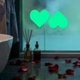 thumbnail image 4 of Gqtwoy Valentine's Day Light-up Heart-shaped Wall Stickers, Fluorescent PVC Wall Decals for Bedroom, Living Room & Office, Romantic Glow-in-the-Dark Decorative Stickers for Holiday Decor, 4 of 6