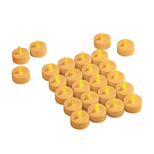 Tea Lights,LED tealight Tea Candles 100pack,Battery Candles,Flickering