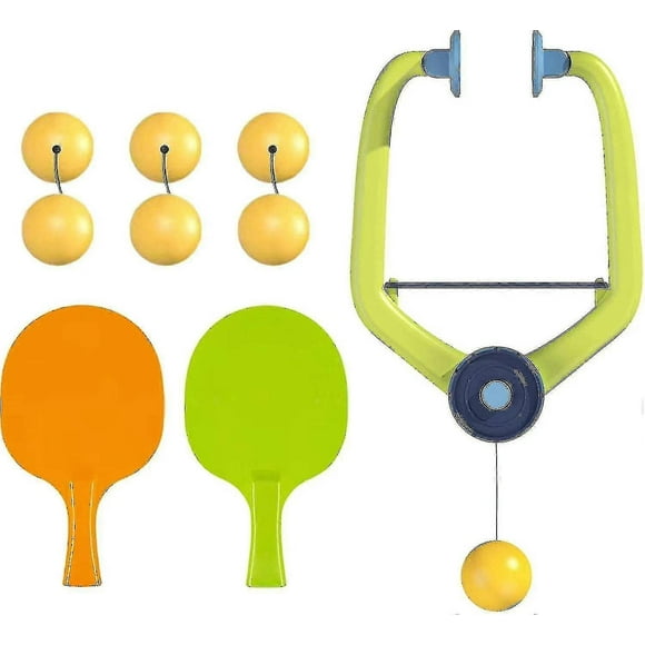 Indoor Hanging Table Tennis, Self Workout Set, Pingpong Trainer, Parent Child Interaction Toy, Hand Eye Coordination, No Need Table