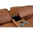 thumbnail image 3 of CAMEL Italian Genuine Leather/3PWR-6 Reclining Sectional UR9762 Global United, 3 of 5