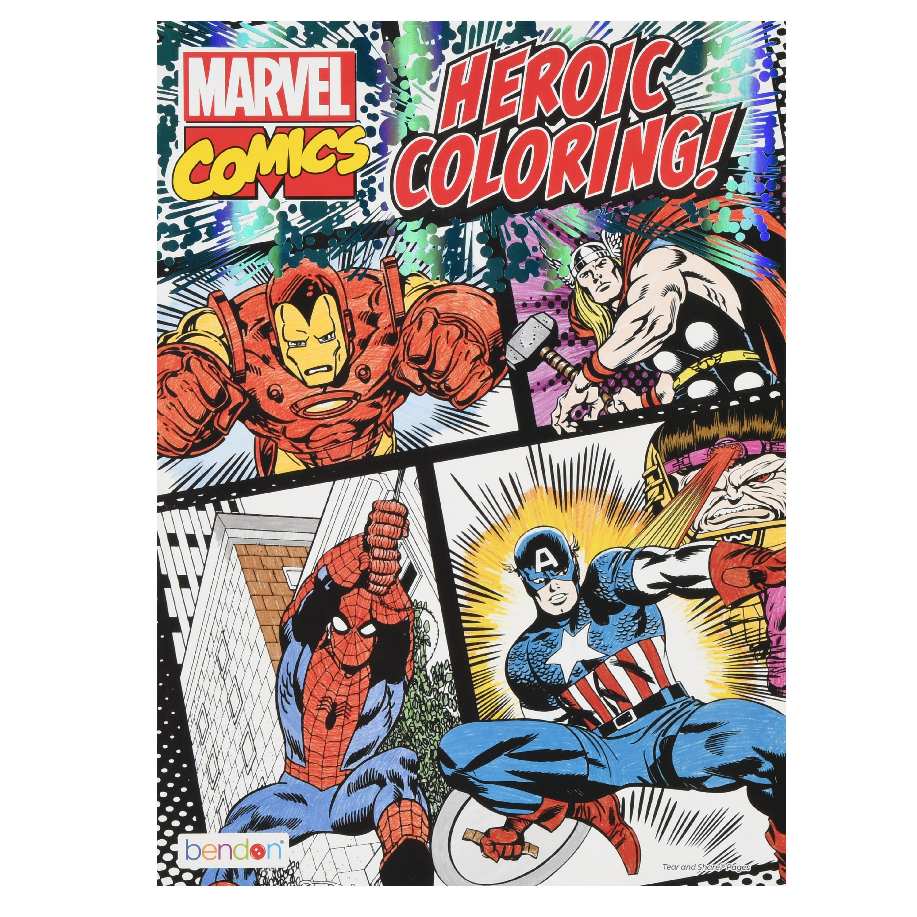 Download Marvel Heroic Advanced Coloring Book 40 Pages Walmart Com Walmart Com