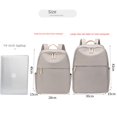 thumbnail image 3 of Laptop Bag Lightweight Commuter Backpack Women's All-match Summer Oxford Cloth Travel Backpack Large Capacity, 3 of 5