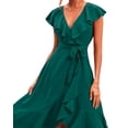 thumbnail image 3 of Vestido Casual Corto Dama Elegante Sexi Envolvente Bohemio Dara Baby Vest095, 3 of 4