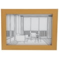 thumbnail image 2 of KAKOWELY Photo Frame Decorative Photo Frame Desktop Decoration Light Up Picture Photo Frame,9.06X"X6.69"X1.18", 2 of 4