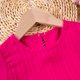 thumbnail image 5 of Odeerbi 2-8 Años Niñas Trajes de Verano Tops de Manga Corta Con Volantes de Algodón Pantalones de Pata Ancha Conjunto de Dos Piezas Deportes, 5 of 9
