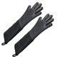 thumbnail image 1 of Extra Long Professional Silicone Oven Mitt, Heat Resistant Cooking Glove With Internal Cotton For K, 1 of 5
