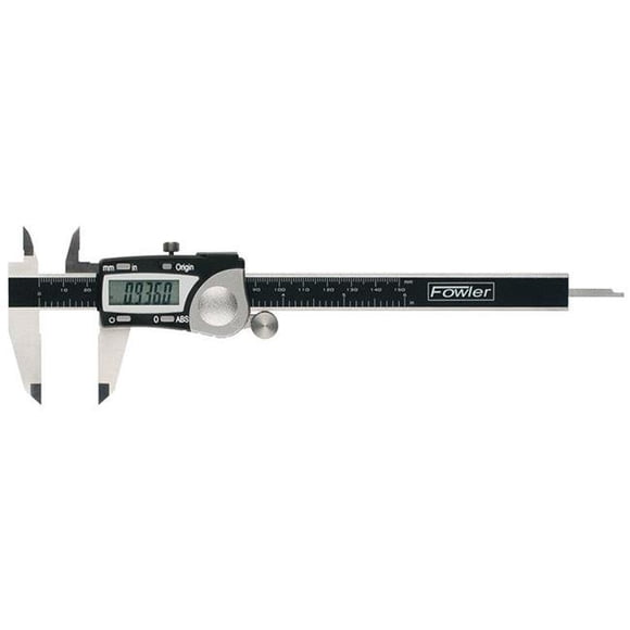 Fowler 54-100-000-2 6 in. Ceramic Sensor Economy Digital Caliper Absolute Scale