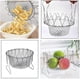 thumbnail image 4 of Foldable Multi-function Stainless Steel Fry Basket,poaching Boiling Deep Frying Basket (q), 4 of 5