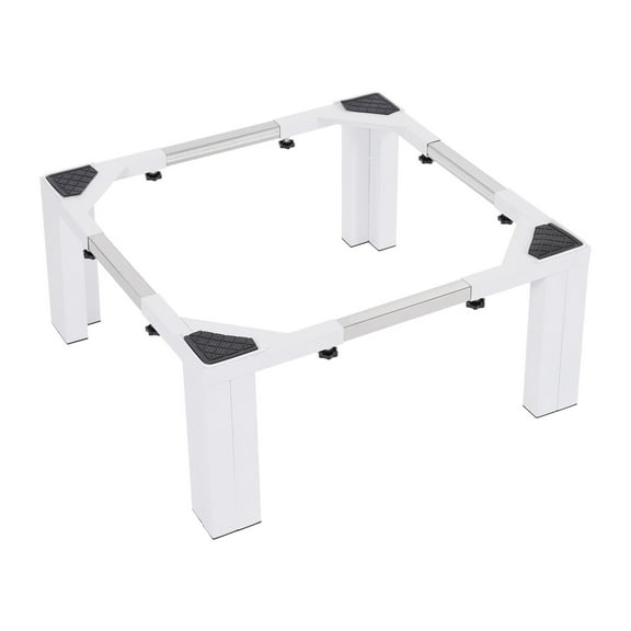 Miumaeov Washer Pedestal Stainless Steel Dryer Stand Pedestal Washing Machine Stand Adjustable