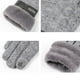 thumbnail image 3 of Guantes de invierno cálidos para mujer con pantalla táctil y forro polar, guantes de invierno tejidos para clima frío, 3 of 5